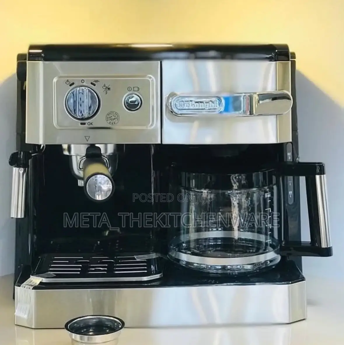 De'longhi Combi Coffee Machine 1750w Pump Espresso Drip Coffee Maker