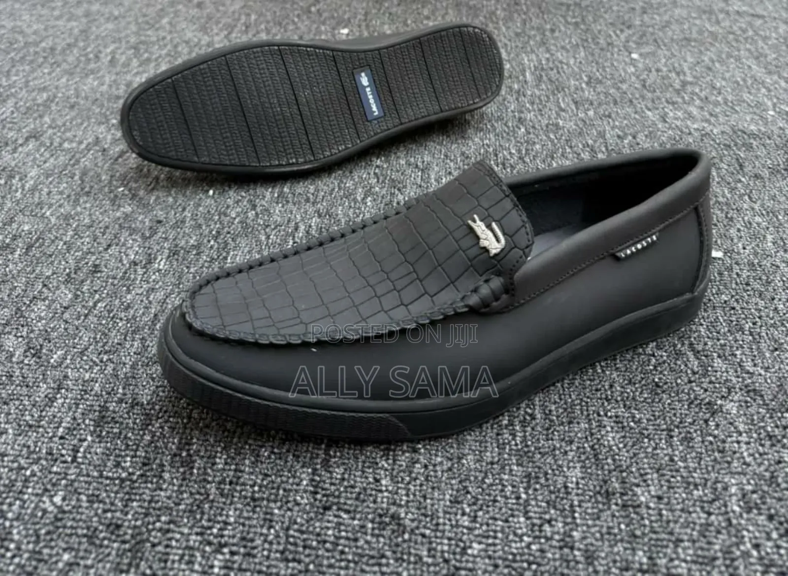 Men's Loafers Lacoste Material Leather