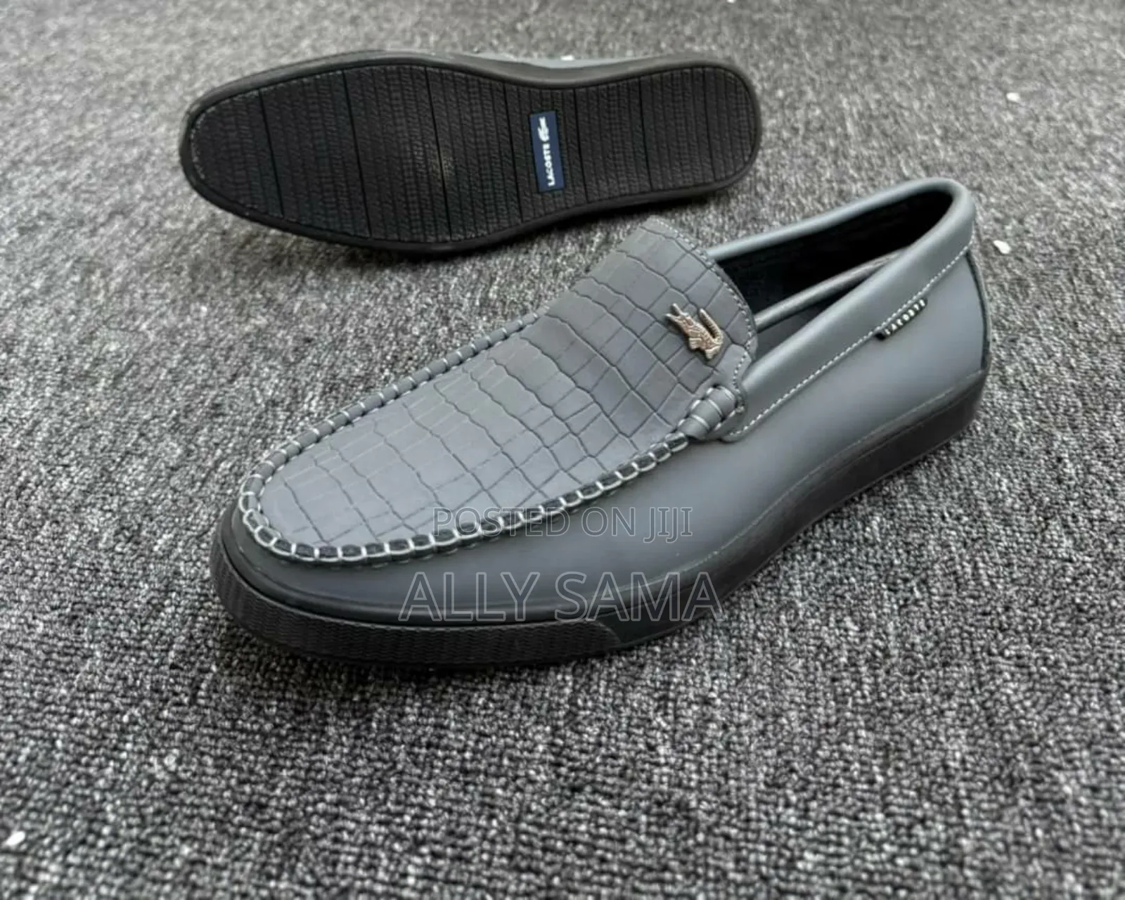 Men's Loafers Lacoste Material Leather