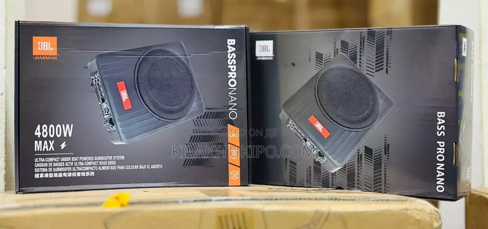 JBL Harman Ultra Compact Under Seat Powered Sabwoofer