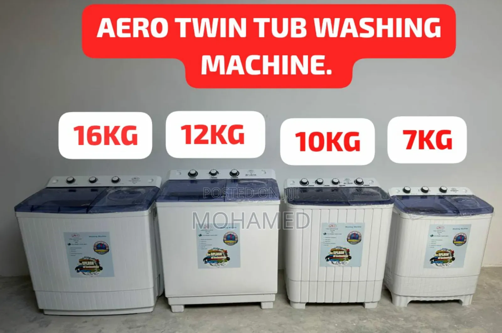 Aero Washing Machine 7kg