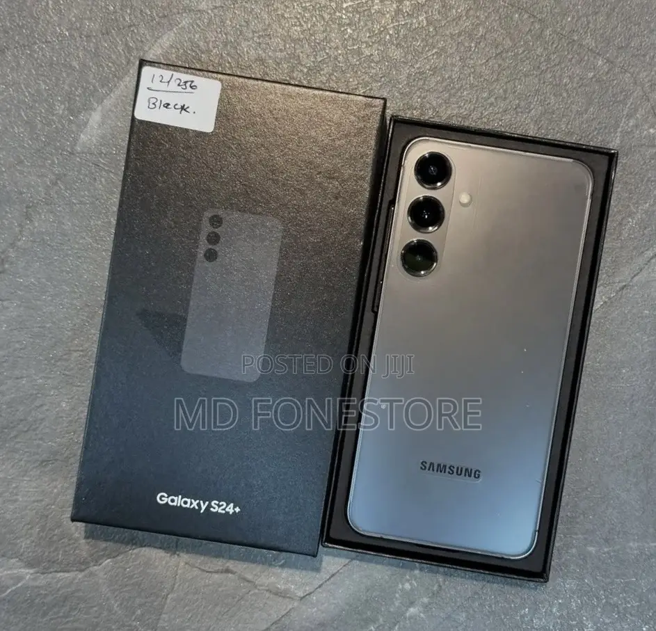 New Samsung Galaxy S24 Plus 256 GB Black