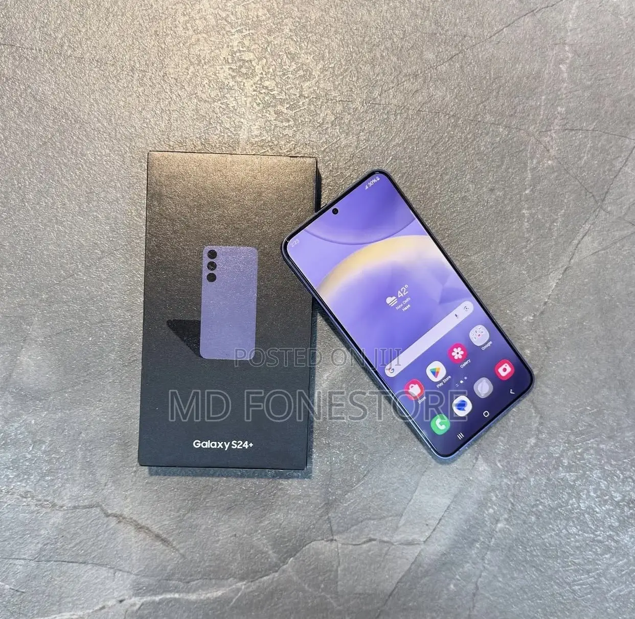 New Samsung Galaxy S24 Plus 256 GB Purple