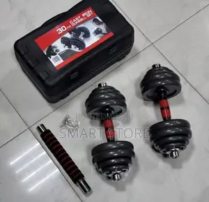 30kg Cast Iron Dumbbell Set