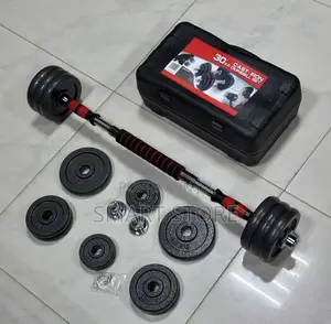 30kg Cast Iron Dumbbell Set