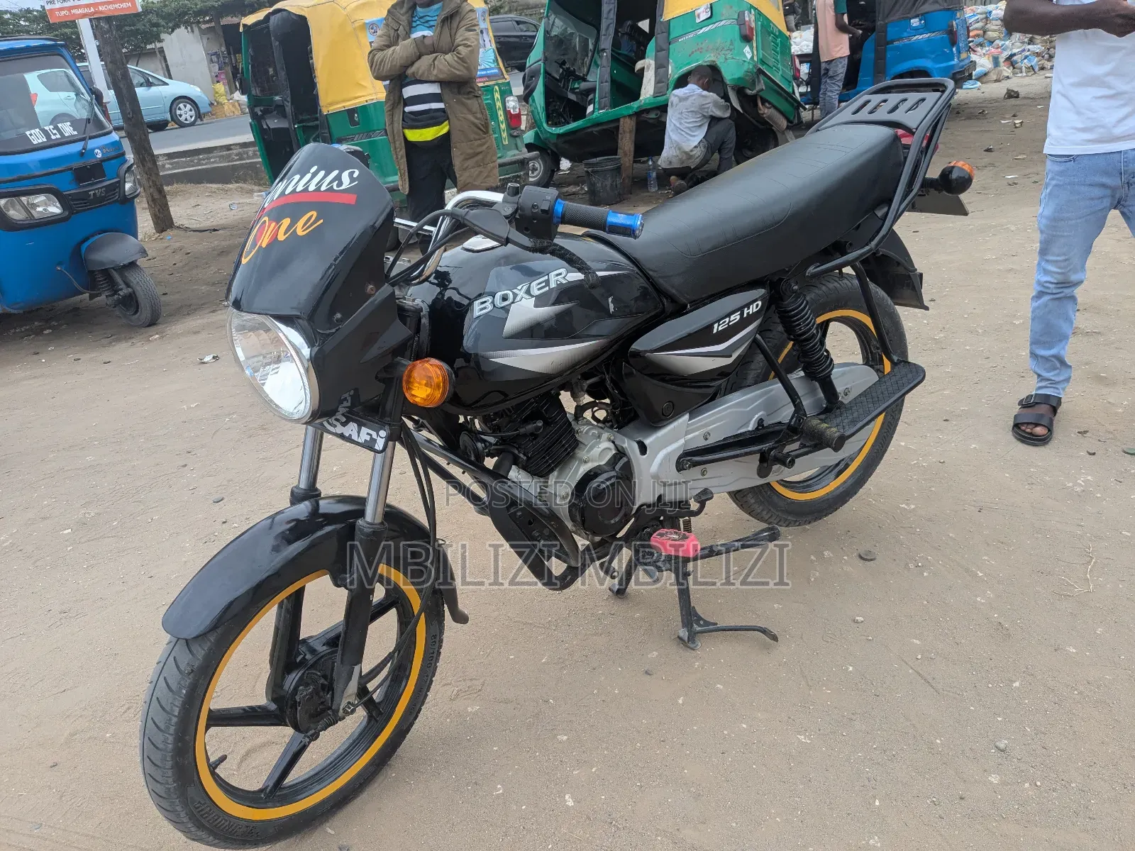 Bajaj Boxer 125 2025 Black