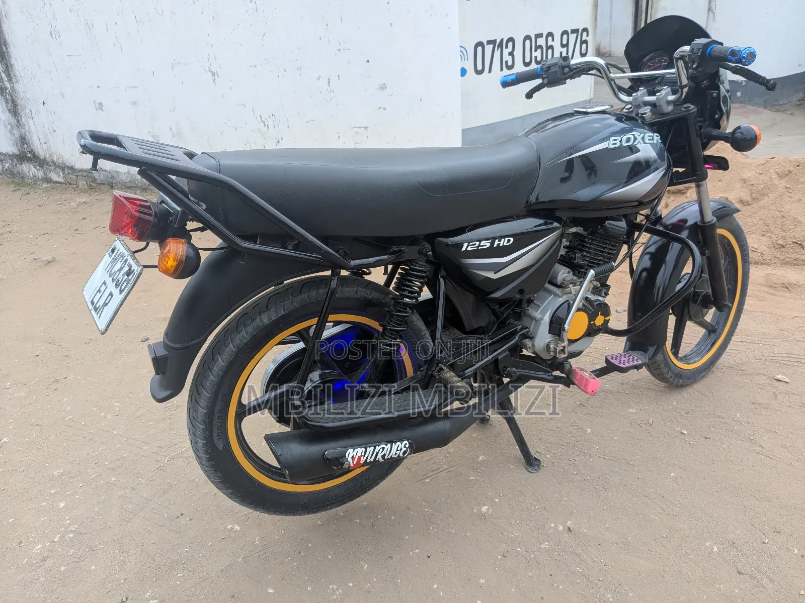 Bajaj Boxer 125 2025 Black