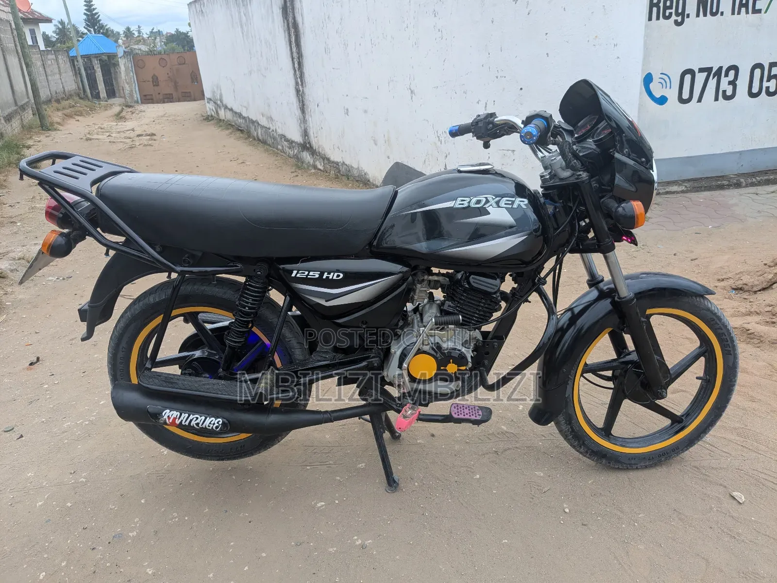 Bajaj Boxer 125 2025 Black