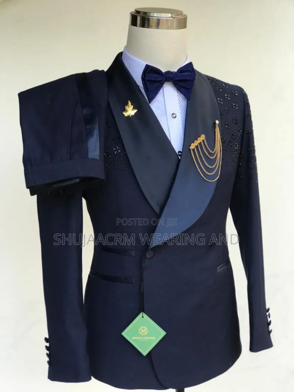 Ctrystal Taxedo Mena Suits