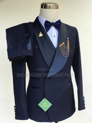 Ctrystal Taxedo Mena Suits