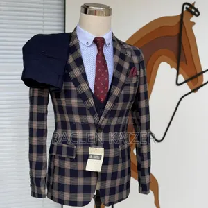 Plaid Pattern Suits