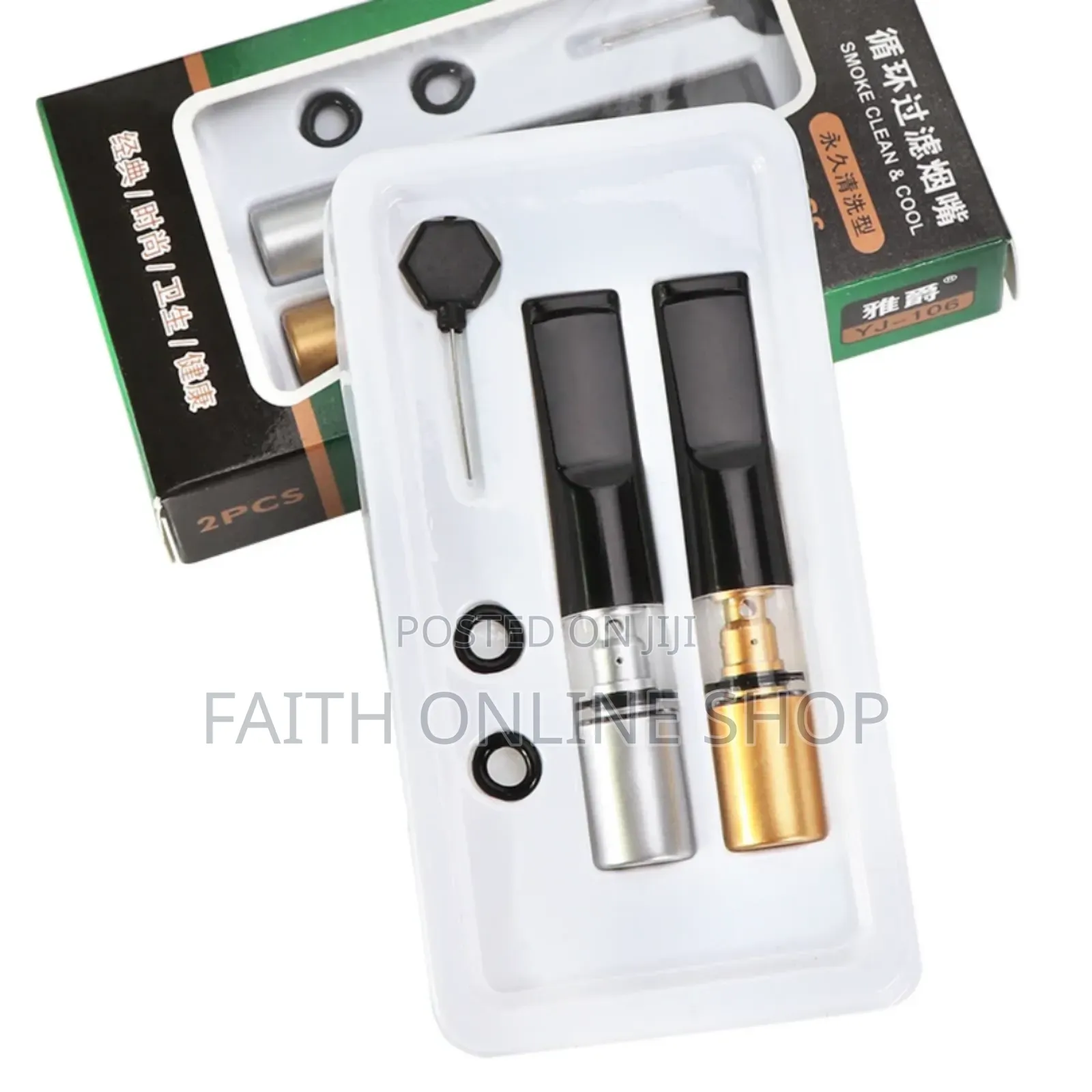 Portable Reusable Cigarette Filter Holder Smoking Accessories