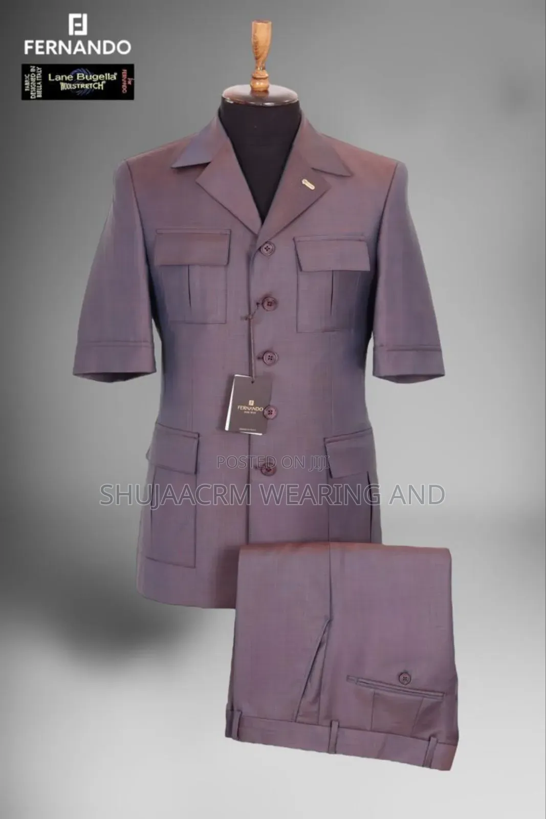Fernando Short Sleeve Suit