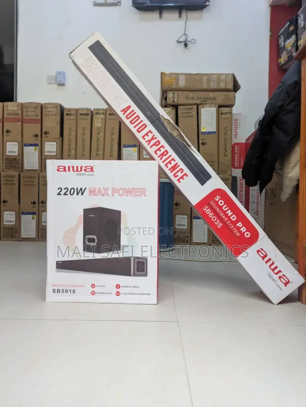 Aiwa Sound Bar Watts 220