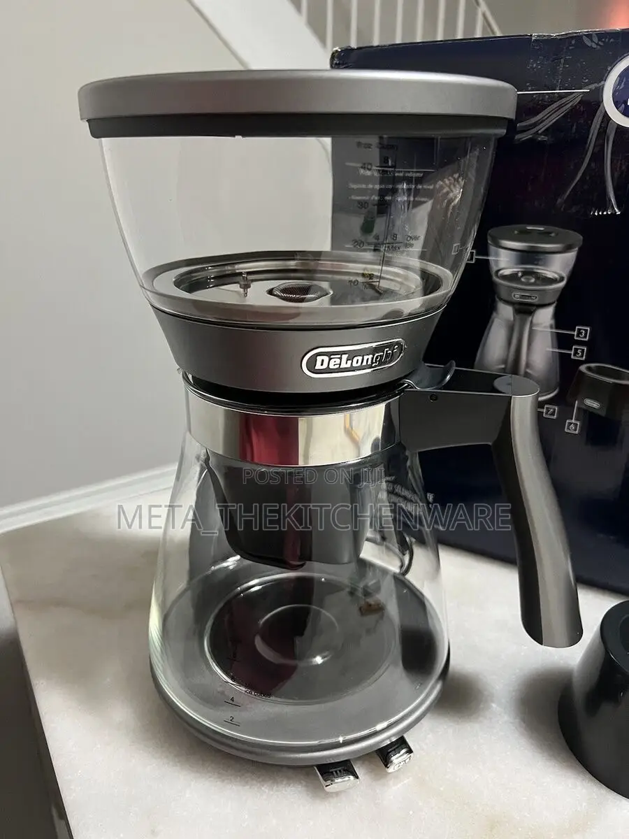 De’Longhi Clessidra Drip Coffee Maker 1.25l 1800w Model Icm17210