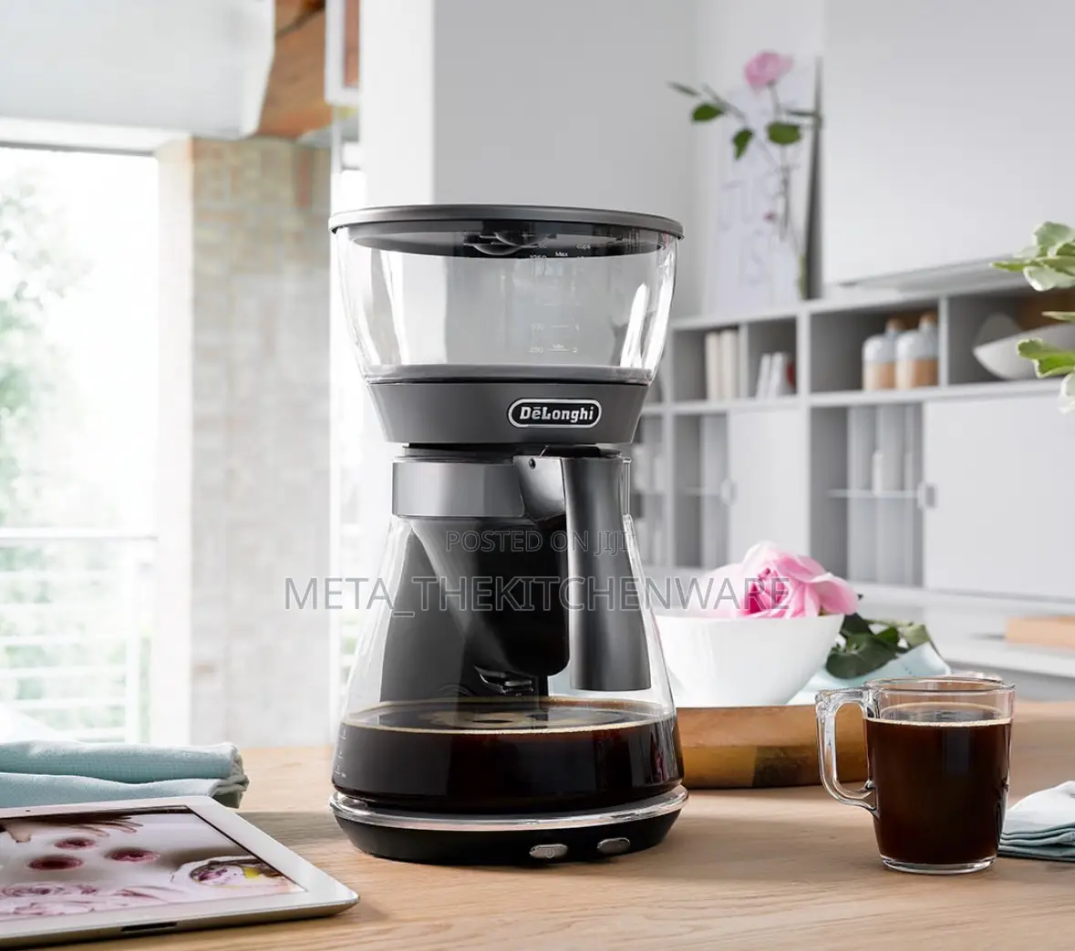 De’Longhi Clessidra Drip Coffee Maker 1.25l 1800w Model Icm17210