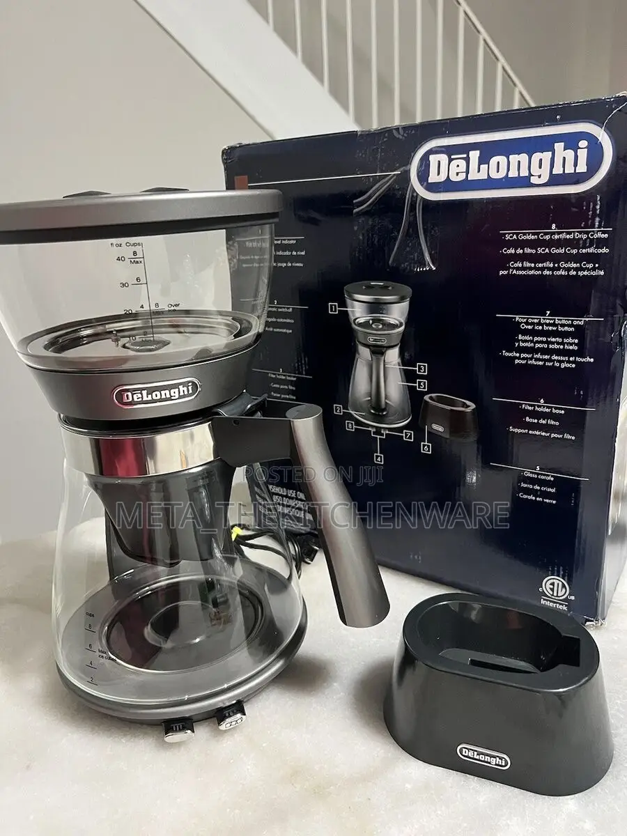De’Longhi Clessidra Drip Coffee Maker 1.25l 1800w Model Icm17210