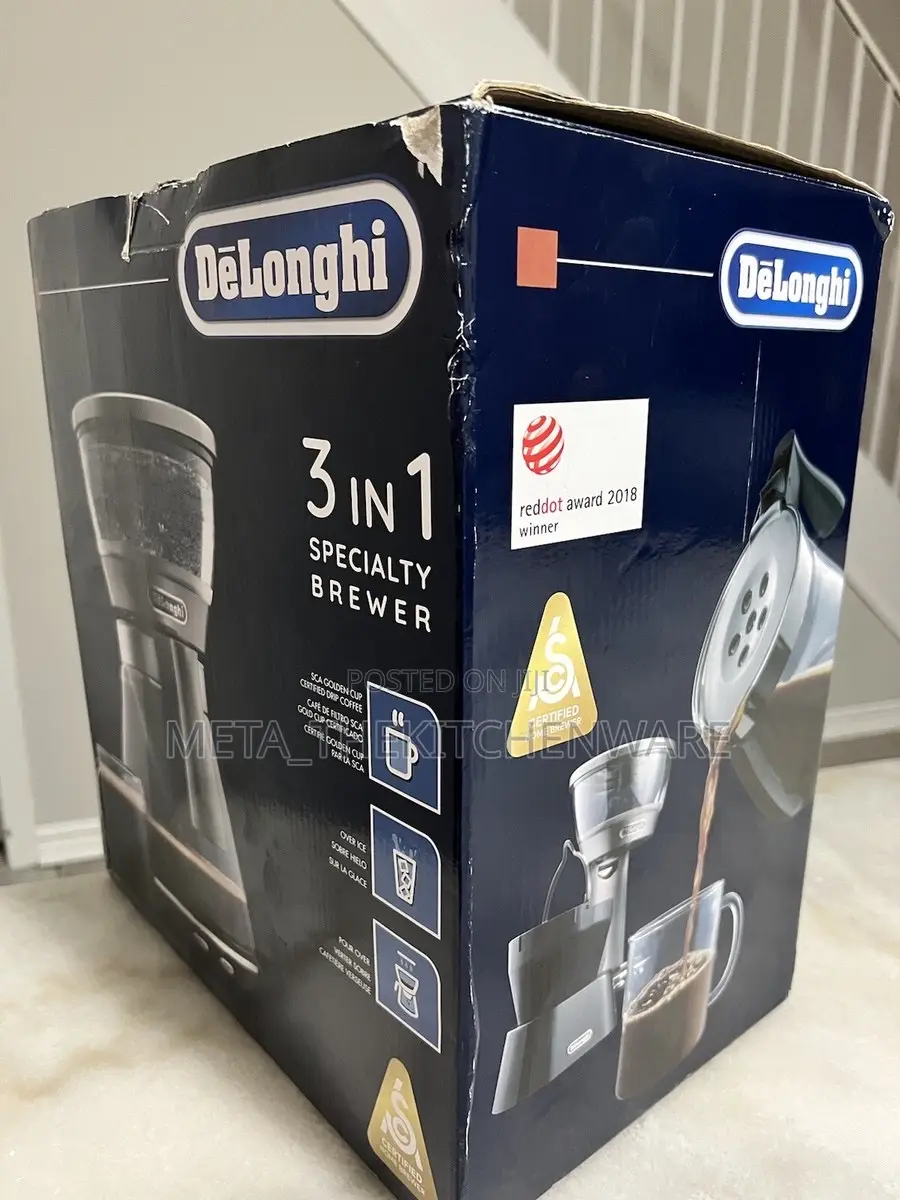 De’Longhi Clessidra Drip Coffee Maker 1.25l 1800w Model Icm17210