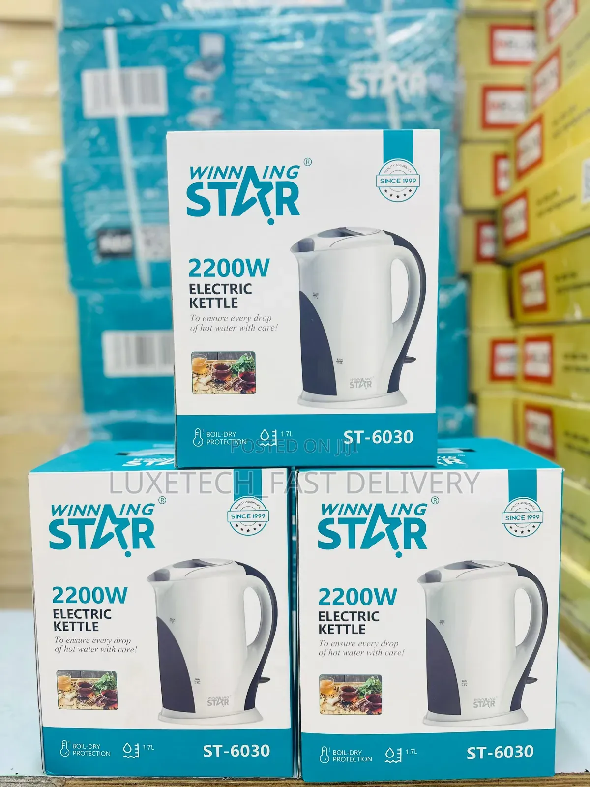 Winning Star Electric Kettle 1.7l