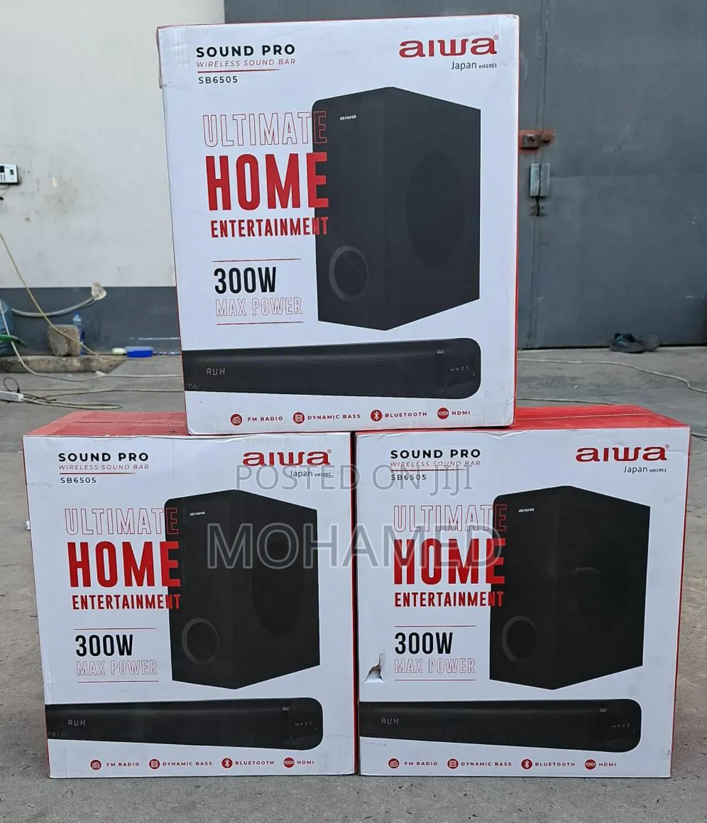 Aiwa Sound Bar 250w 300w