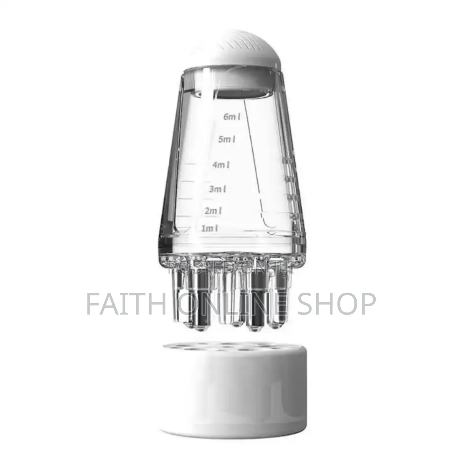 Scalp Dispenser Head Essential Oil Ball Massage Dosage 1-6ml.