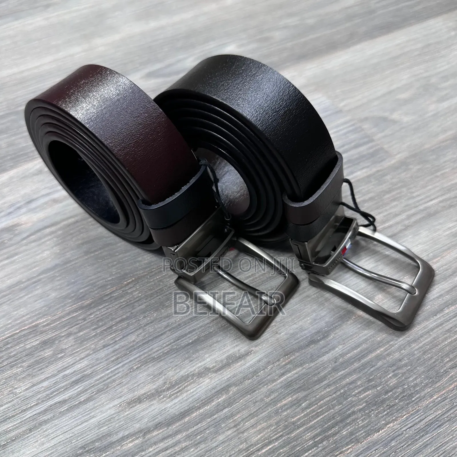 Mikanda Ya Ngozi | Double Sides Coloured Belt