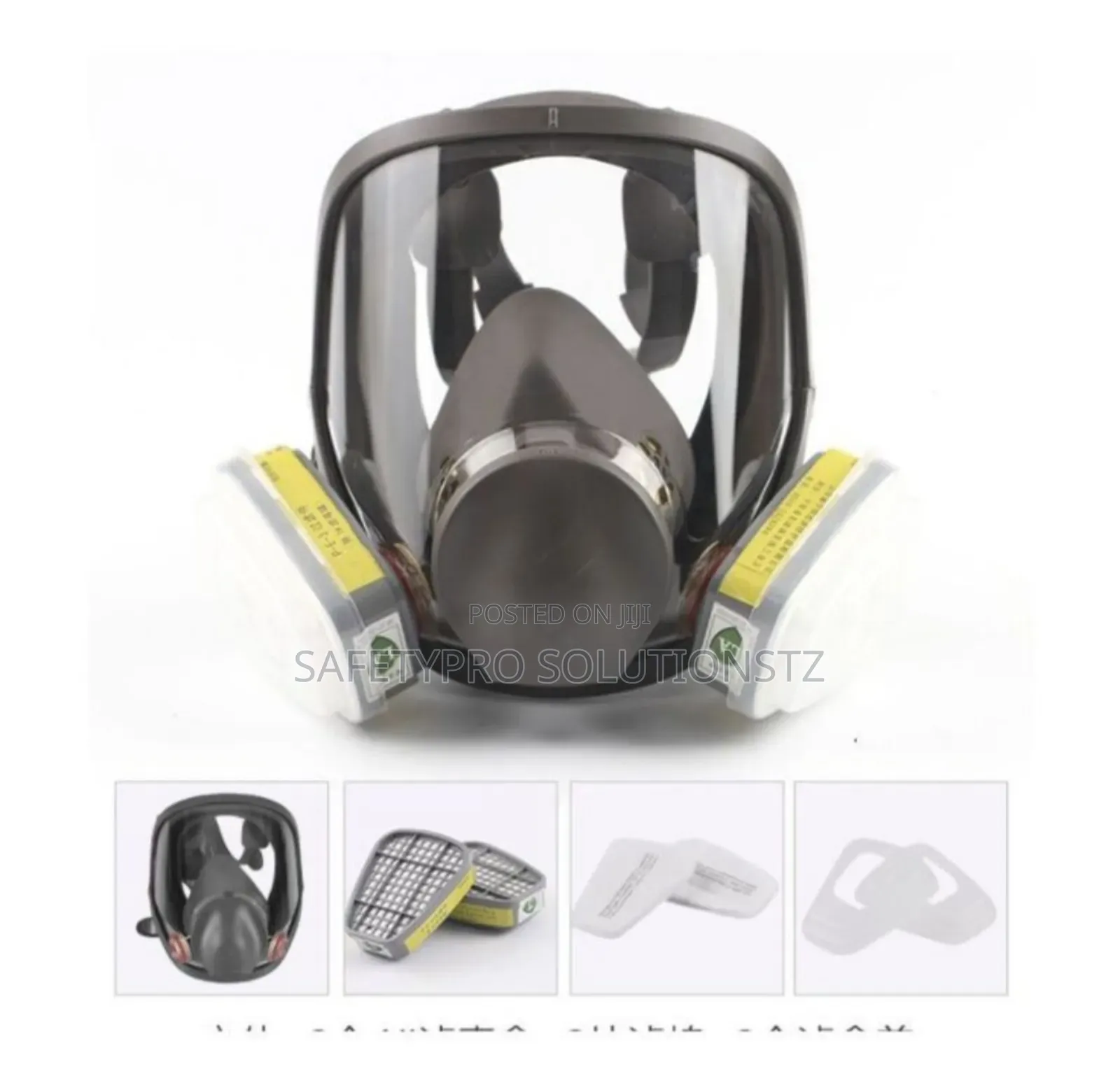 Full Face Chemical Masks (Tingu /Vaultex Brands)