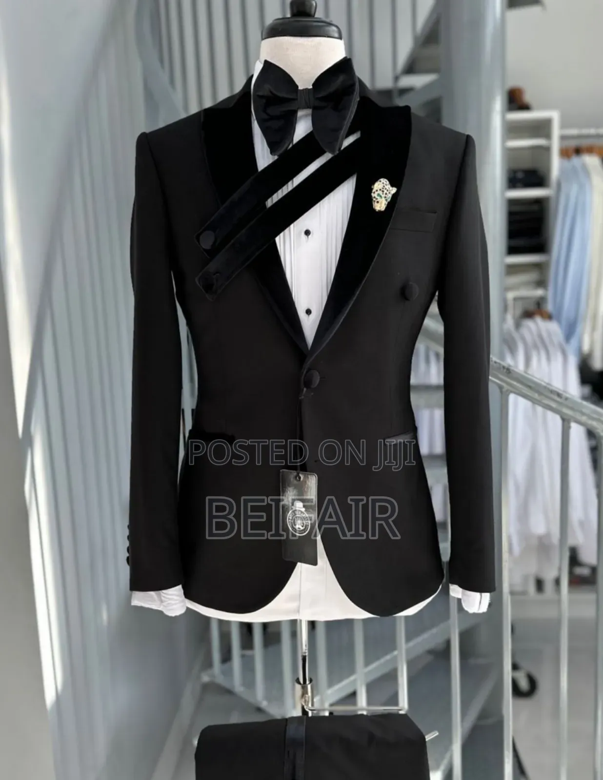 Soft Velvet Taxedo Suit