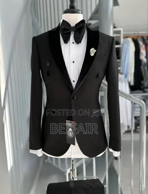 Soft Velvet Taxedo Suit