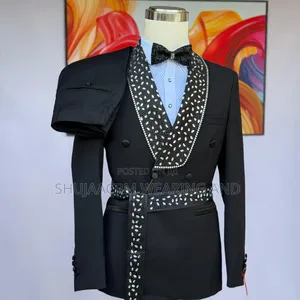 Bless Fernando Suit Crystal | Black