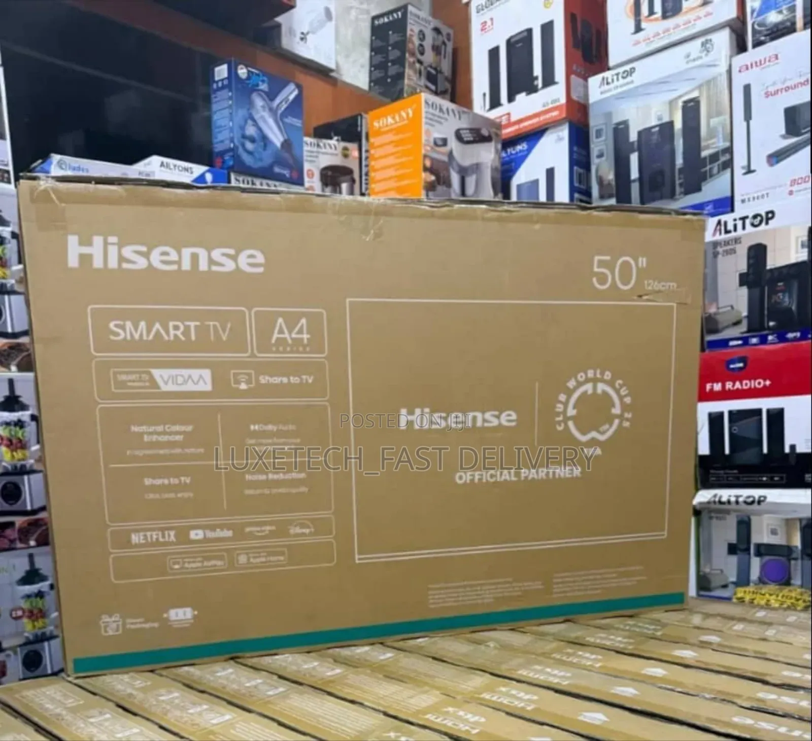 Hisense 50 Inches A4 Series Smart Tv