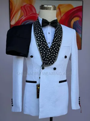 Classical Fernando White Suit