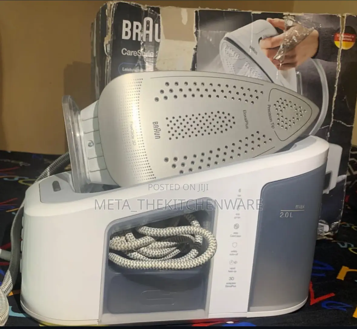 Braun Carestyle 3 Pro Steam Generator Iron Is3157bl