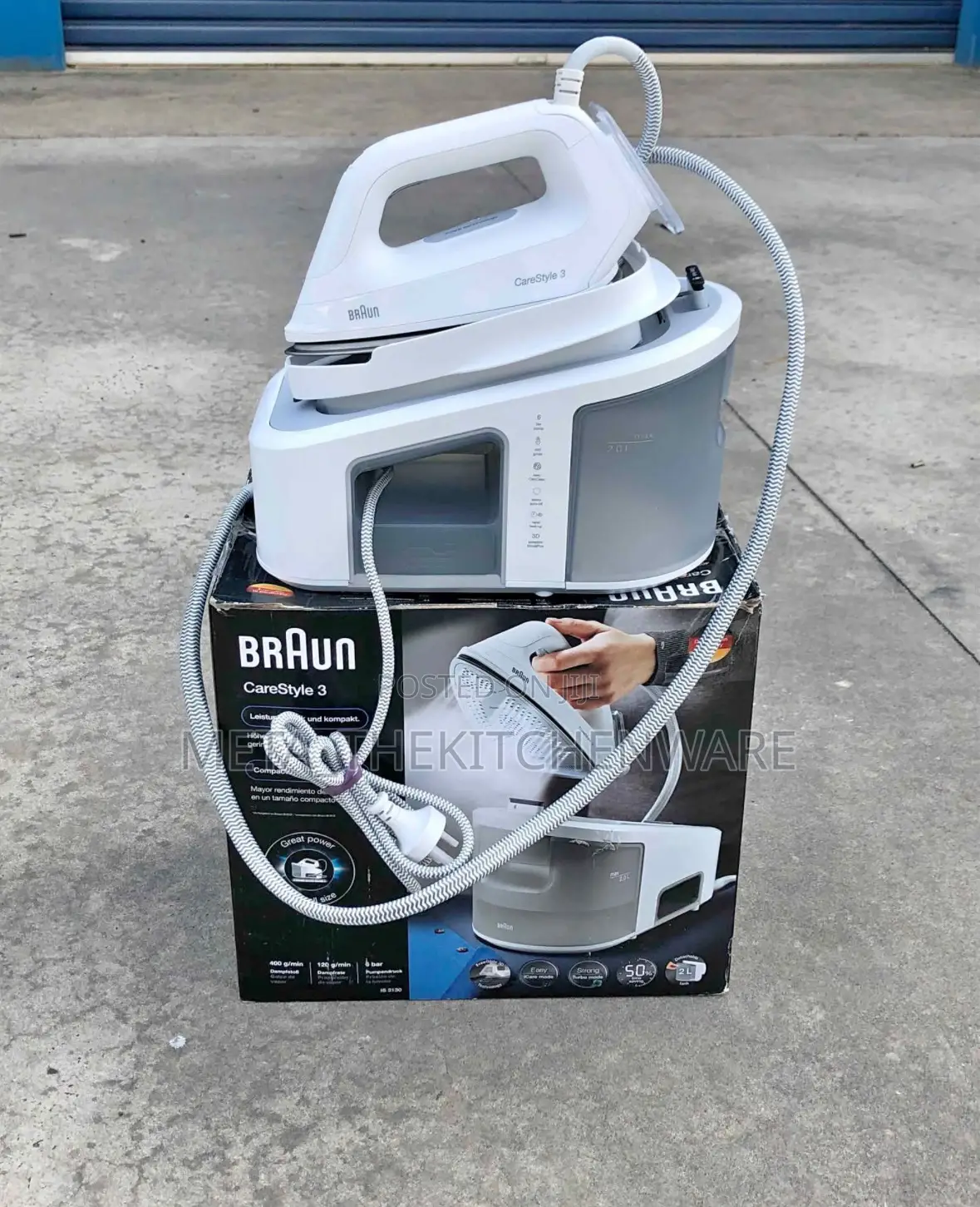 Braun Carestyle 3 Pro Steam Generator Iron Is3157bl