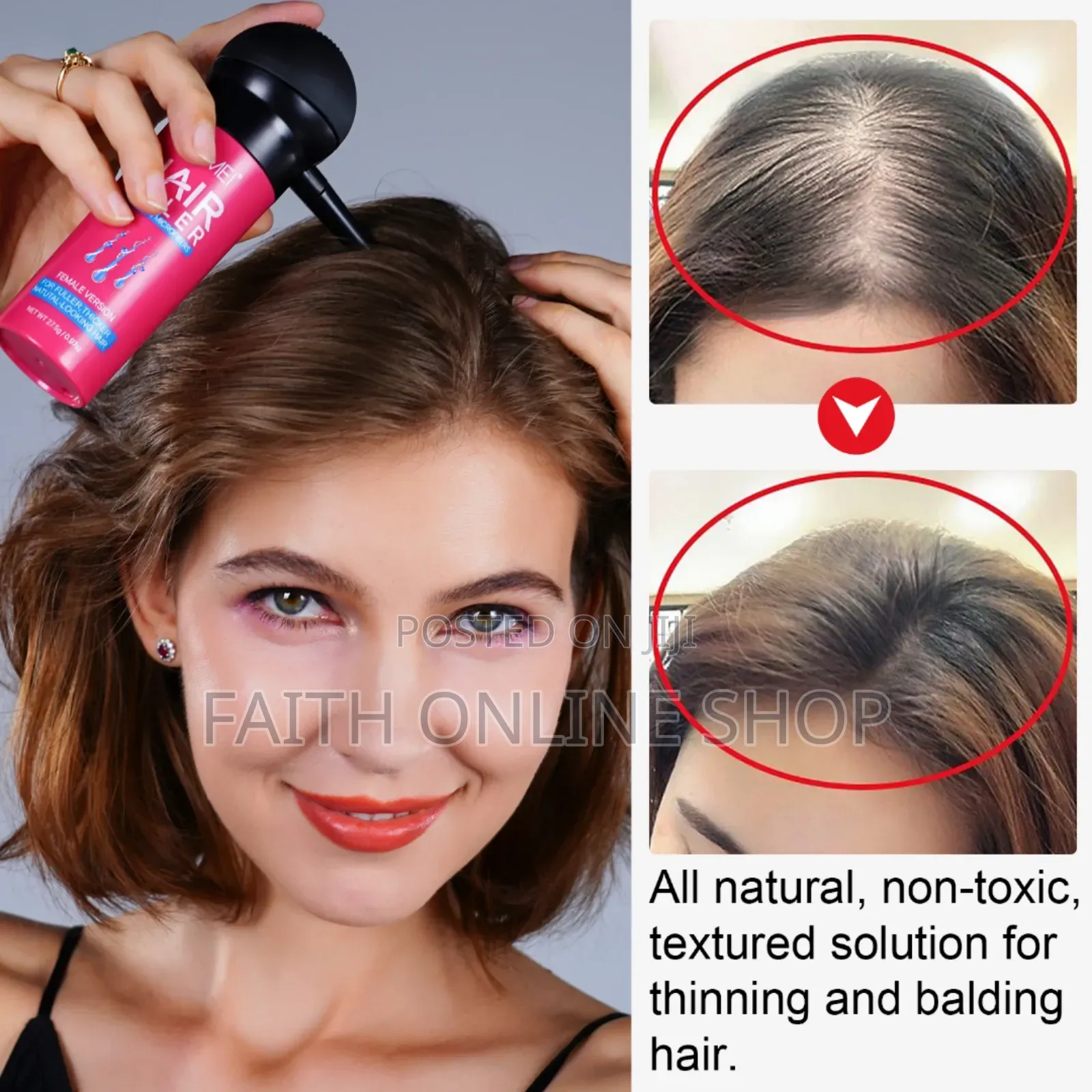 Elaimei Hair Fibers for Thinning Hair 27.5g
