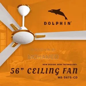 Dolphin Ceiling Fan Size 56