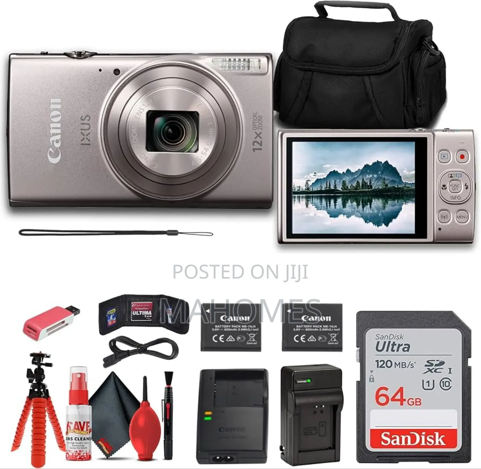 Canon Digital Camera Ixus 285 Hs - Silver