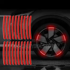 20pcs Car Wheel Reflective Decorative Strip