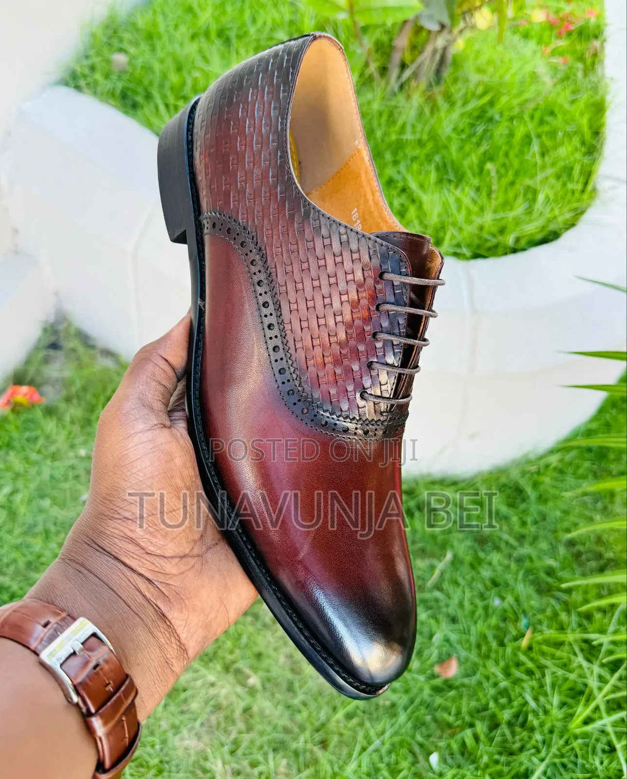Dark Brown Leather Shoes  / Moreschi Brand