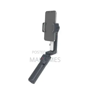 Porodo Anti-Shake 360 Degree Gimbal With 3-Axis | Ai Tracker | Light -