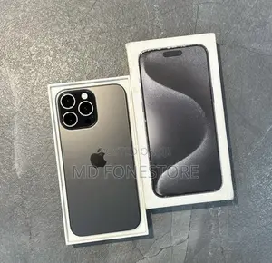 New Apple iPhone 15 Pro Max 256 GB Black