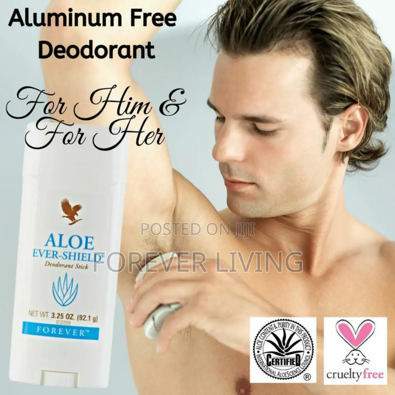 Ondoa Harufu Mbaya Mwilini Na Aloe Ever Shield Deodorant