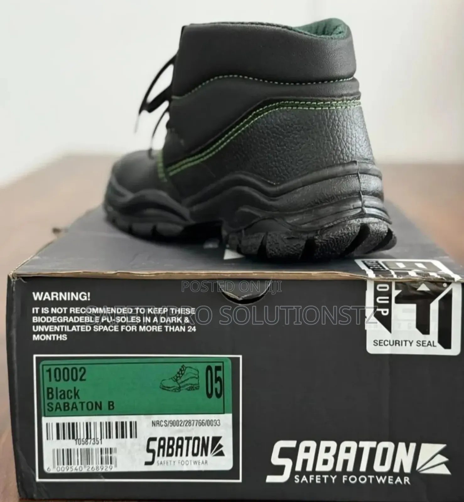 Sabaton Safety Shoes (Bova)