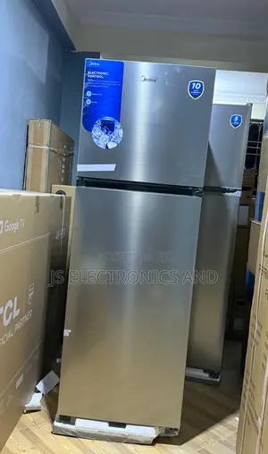 Midea Fidge 357liter Non Frost (Haiweki Barafu Kwenye Kuta Ya Fridge)