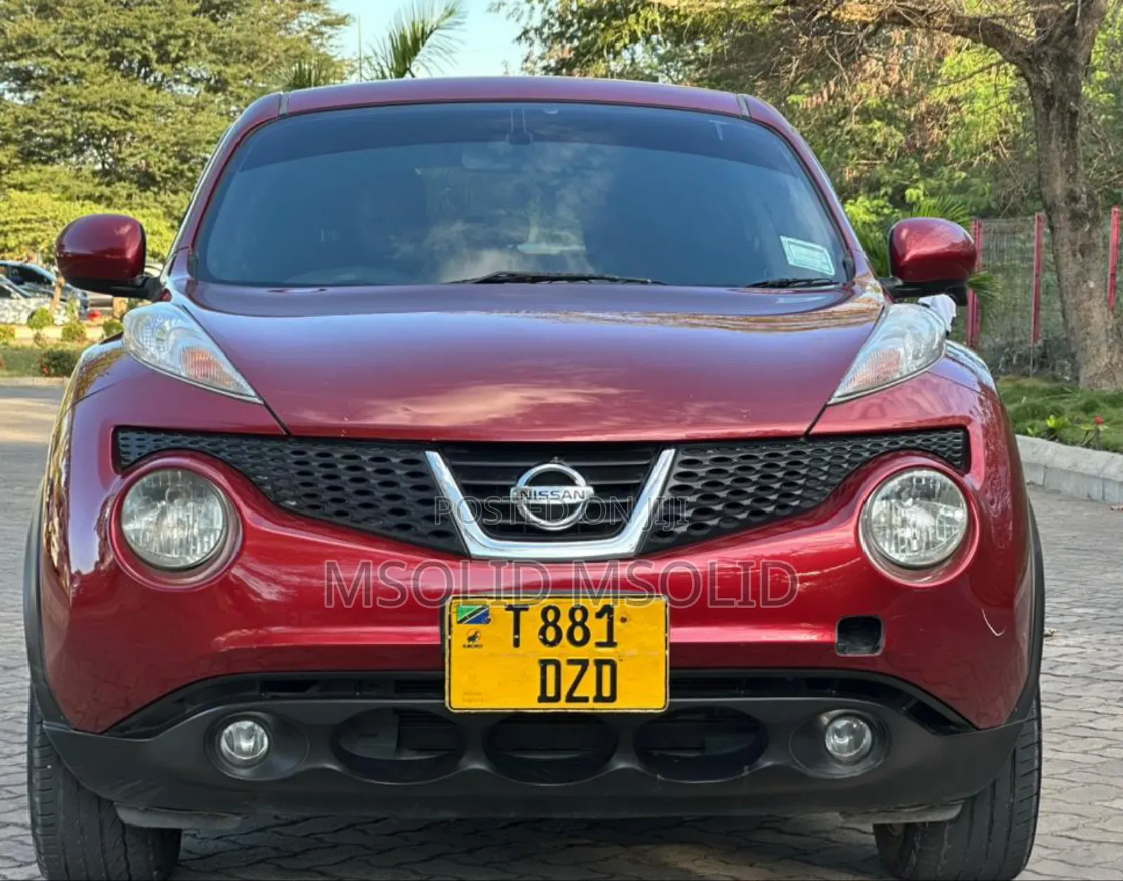 Nissan Juke 2011 Burgundy