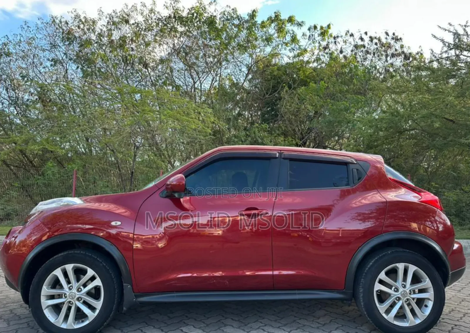 Nissan Juke 2011 Burgundy