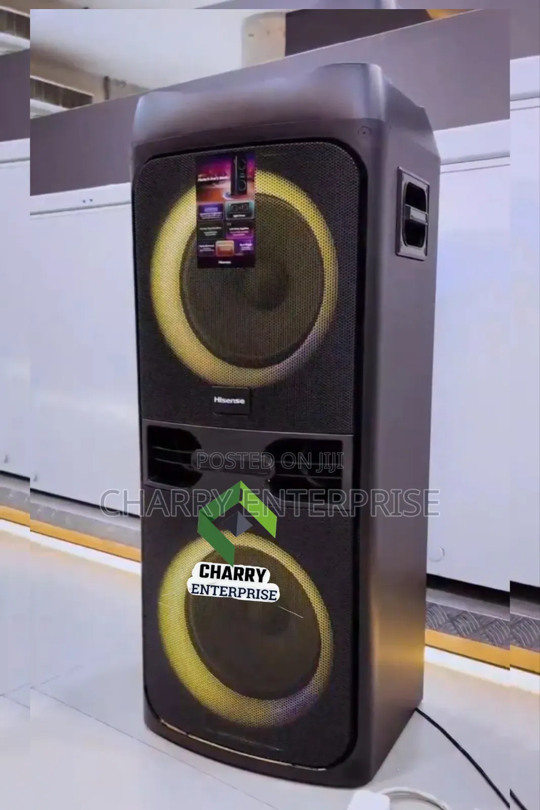Rechargeable Hisense Fiesta Party Speaker 400w
Hp 300 With Dj Effects