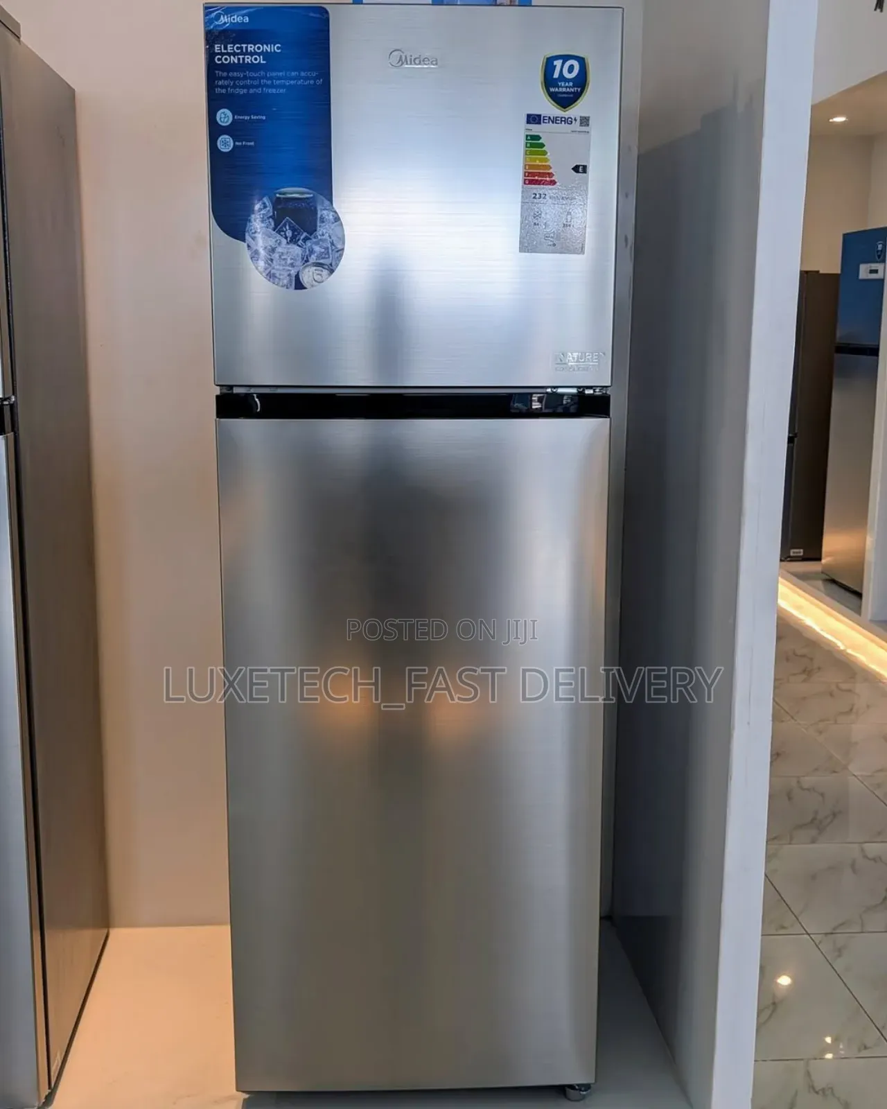 Midea Refrigerator 338 Liters Non-Frost Fast Cooling and Freezing