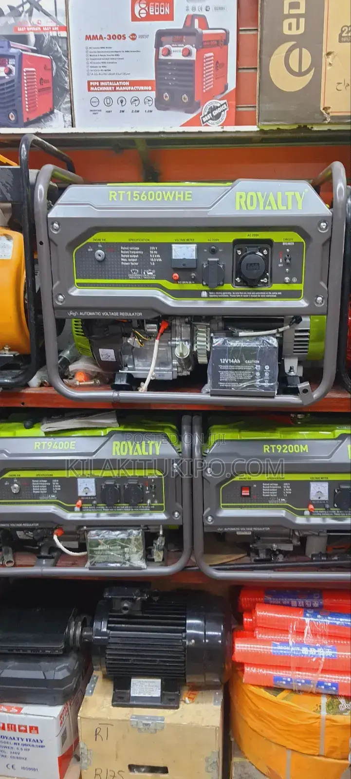 Royalty Gasoline Generator 10kva