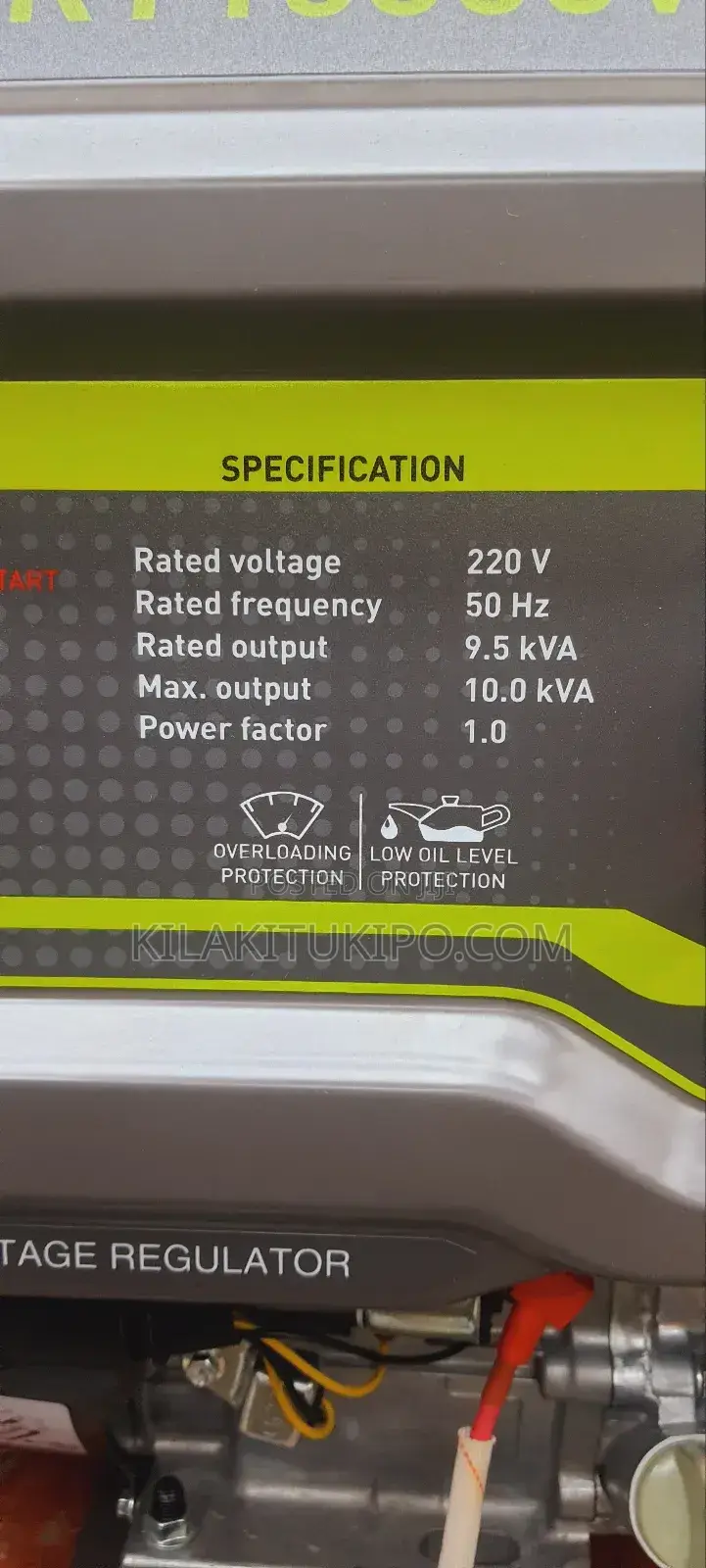 Royalty Gasoline Generator 10kva